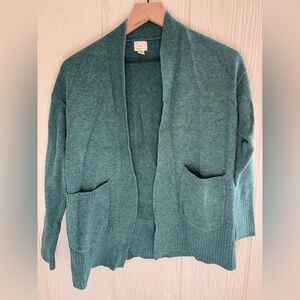 Women’s teal sweater